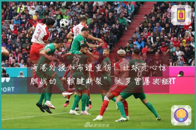 海港外援加布遭重伤！让球员心惊胆战的“髌腱断裂” 大罗曾屡次经历